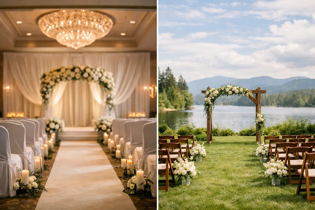 Indoor Versus Outdoor Wedding Ceremony: Which Fits?