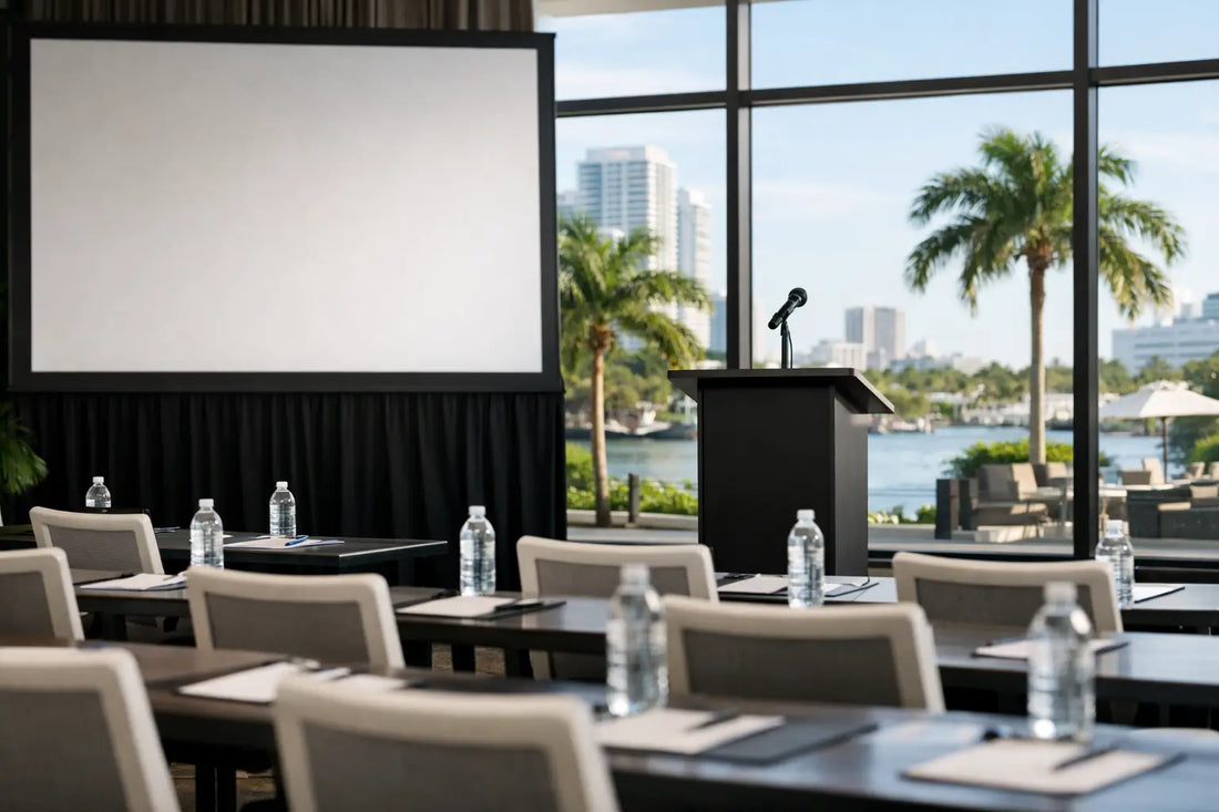 Choosing a Seminar Venue Fort Lauderdale Teams Love