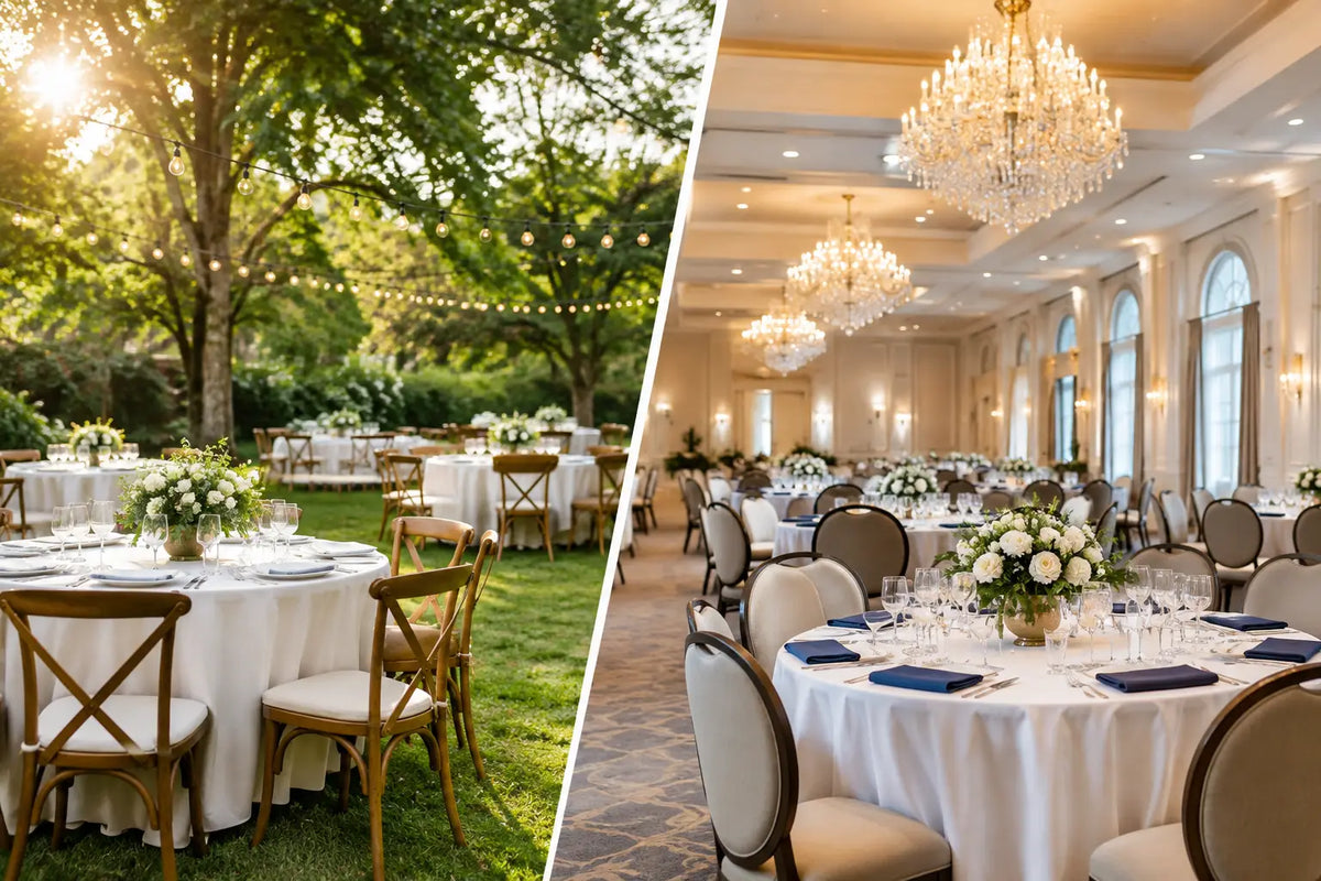 Garden Venue Versus Banquet Hall: Which Fits?