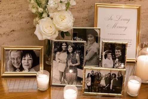 Memories and photographs display